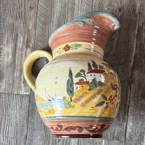 🌟Certified International🌟 TUSCAN
LANDSCAPE Pamela Gladding
Pitcher